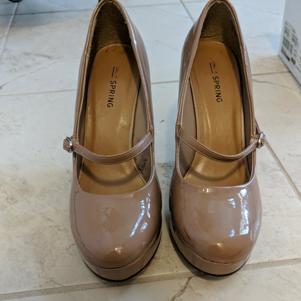 Call it Spring nude pumps -7 - Picture 2 of 5